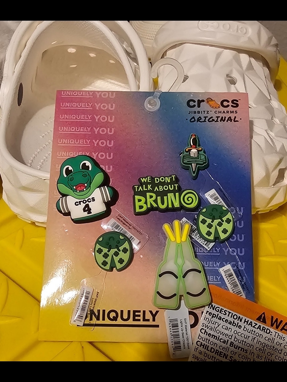 MYSTERY MIX! Authentic Crocs Jibbitz Variety 5-Pack Some RARE & RETIRED Charms